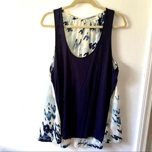 Anthropologie Deletta Tank Top Size XL